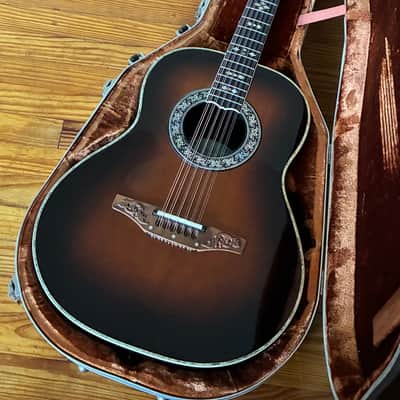 1981 Ovation 1658 Custom Legend 12-String  - Sunburst image 19