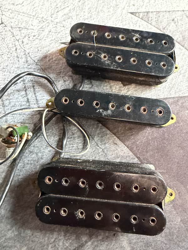 Dimarzio Original Blaze II Pickup Set Black Ibanez UV7 Universe HSH Electric Guitar 7 String UV