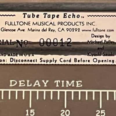 Fulltone Tube Tape Echo 2010s - White image 4