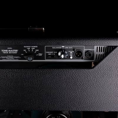 Used Fender Tone Master Twin Reverb Black Guitar Amp Combo - 2 image 12