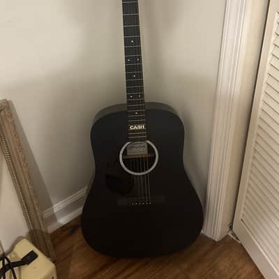 Martin DX Johnny Cash Left-Handed 2019 - Present - Black image 1
