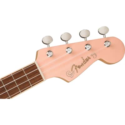 Fender Fullerton Jazzmaster Uke Shell Pink - Concert Ukulele image 4