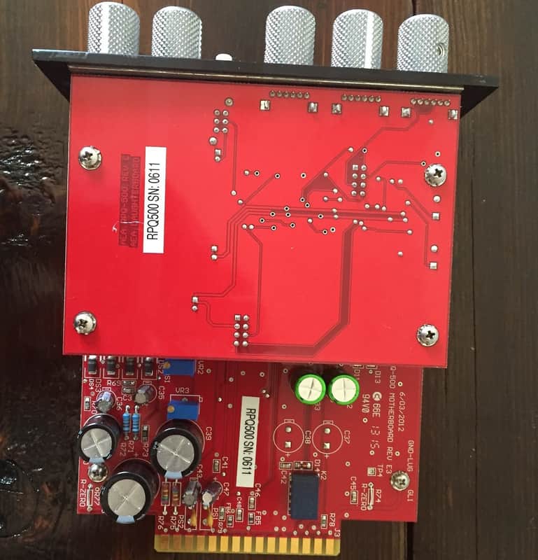 AEA RPQ500 Ribbon Pre with Curve Shaper 500 Series Module image 2