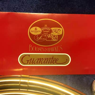 Besson French Horn Made By Josef Lidl With Hardshell Case 412Z-1 Brass image 4