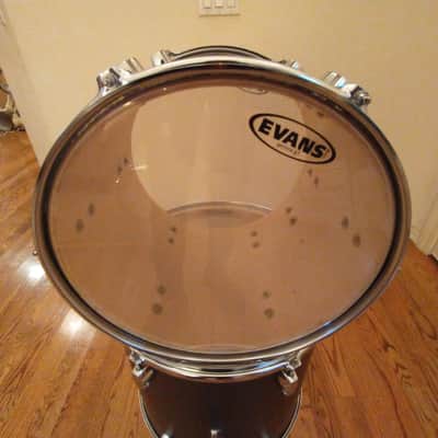 Sonor Force 2001 12 Round X 10 Rack Tom, Black Lacquer, Pro Heads - Mint! image 7