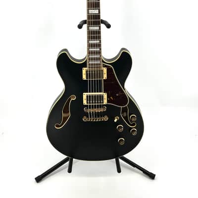 Ibanez Artcore Series AS73GBKF Semi Hollow - Flat Black Finish image 3
