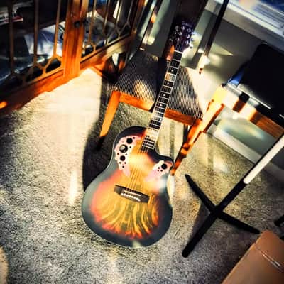 🎸"O" Style Acoustic-Electric Guitar +Soft Case / Gig Bag +Rosewood Fretboard!🎸 image 14