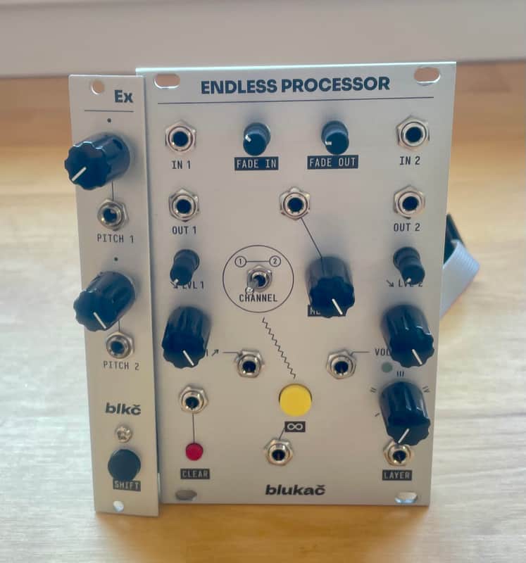 Blukač Endless Processor + Expander Eurorack Module 2022 - Present - White image 1