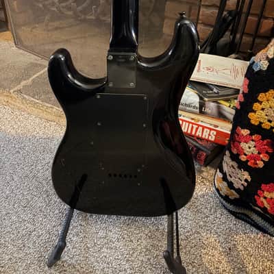 Early 80s ESP The Mirrage 48th St. Custom - Black image 7