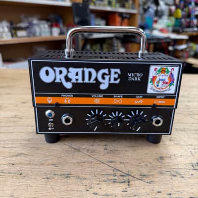Used Orange Micro Dark 20-Watt Guitar Amp Head 2015 - Present - Black with Original Box image 2