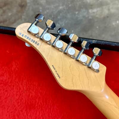 Schecter Schecter NV-III-24-AS 2009 - Trans blue Ash HSH super strat original vintage MIJ japan image 7