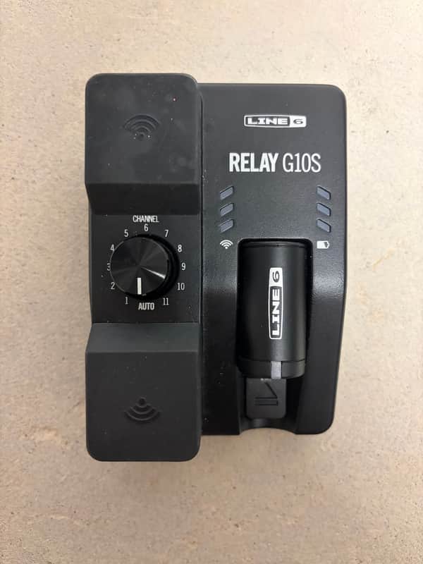 Line 6 Relay G10S (w/G10TII) Digital Guitar Wireless System 2010s - Black image 1
