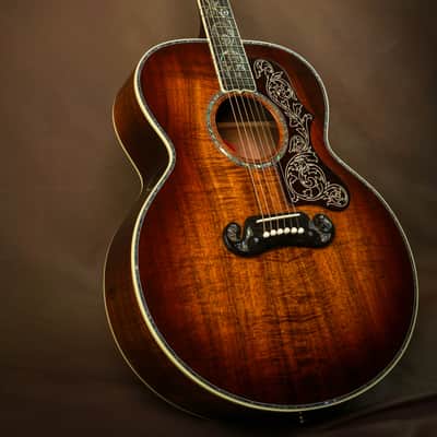 Gibson SJ-200 All Koa Custom Masterpiece Acoustic Guitar J-200 imagen 16