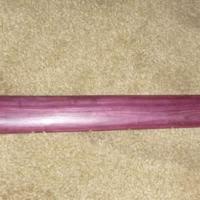 unique stock, "Tree of life"carved spectacular solid purpleheart guitar and bass,ships direct image 17