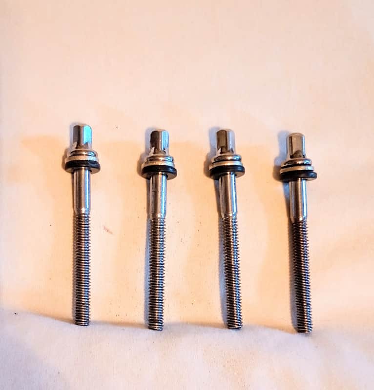 REMO VINTAGE ROTO TOM TENSION RODS LOT OF 4-FREE SHIP TO C-USA! image 1
