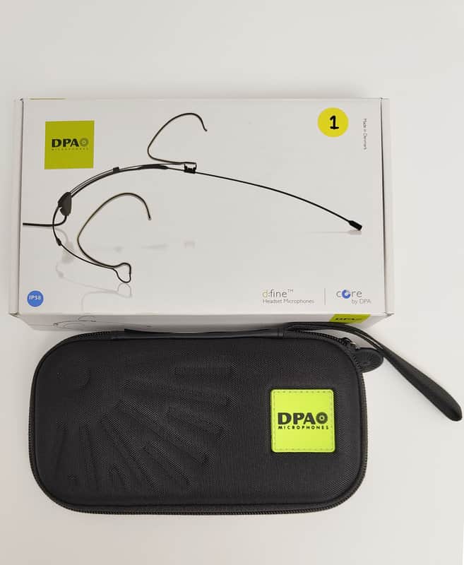 DPA Microphones 6066 d:fine Omnidirectional Headset Microphone (Black) image 1