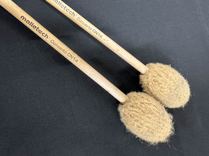 Malletech CN14 Concerto Mallets, Khaki (1 pair/2 mallets) - EXCELLENT image 1