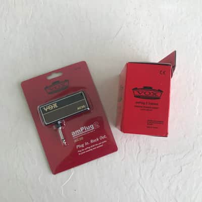 VOX amPlug 2 AC30 & amPlug 2 Cabinet Bundle  2021 Black image 4