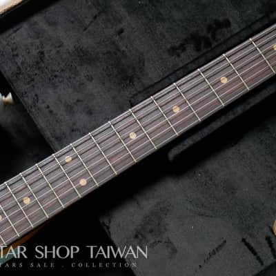 Fender Custom Shop John Cruz 1959 Hardtail Stratocaster Heavy Relic-Sonic Blue image 11