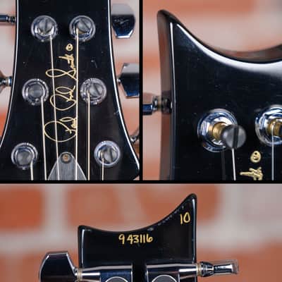 PRS Custom 22 Flame Maple 10 Top Whale Blue 1999 w/OHSC image 12
