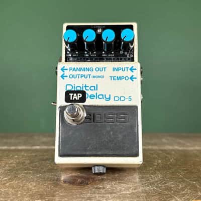 Boss DD-5 Digital Delay (Pink or Dark Gray Label) Modded 1995 - 2003 - White image 2