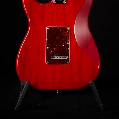 Fender Stratocaster 2021 - Crimson Red Transparent Mahogany image 3
