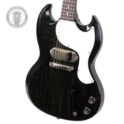 New Gibson Custom Shop '63 SG Junior Murphy Lab Aged Silver Fox w/Lightning Bar Tailpiece #501213 image 1