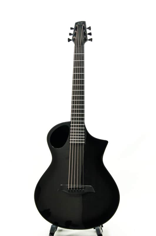 Composite Acoustics The Cargo HG CBB ELE Travel-Size Acoustic-Electric Guitar Carbon Burst image 1