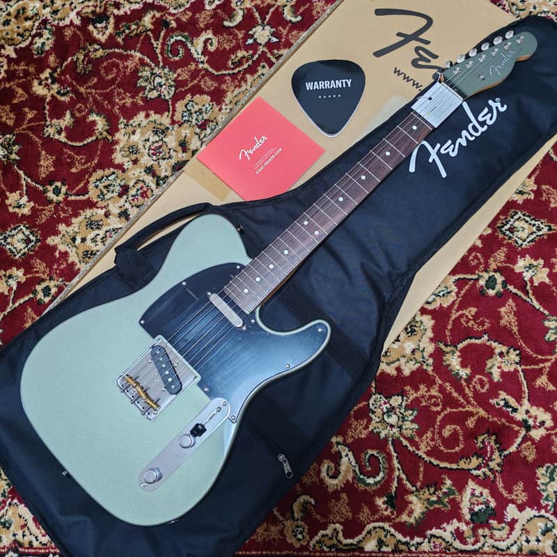*NEW IN BOX* 2026 Fender Japan FSR Collection Hybrid II Telecaster Jasper Olive Metallic w/ Matching Headstock, MIJ JD26 Limited Edition 🔥