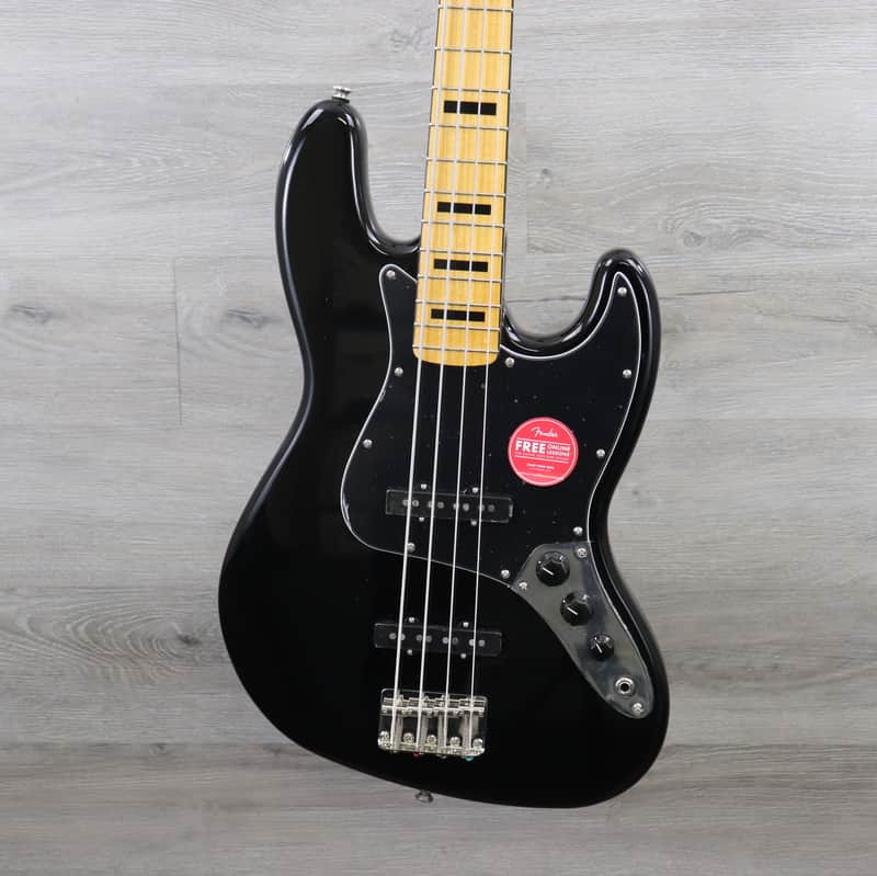 Squier Classic Vibe '70s Jazz Bass Black image 1