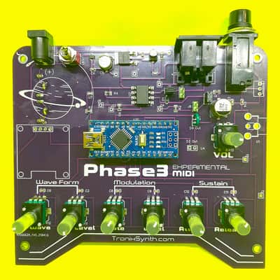 Experimental FM MIDI Synthesizer Made in Circuit Bent Style image 5