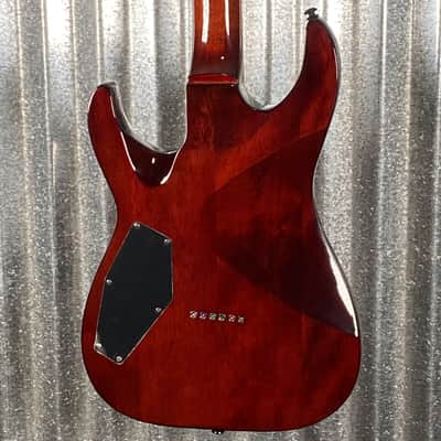 ESP LTD H-200 Flame Top Dark Brown Sunburst Guitar H200FMDBSB #1683 Used image 11