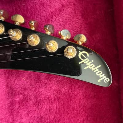 Epiphone '58 Korina Explorer - Aged Natural (White Pickguard) image 3