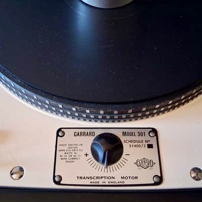 Garrard Model 301 / Tonearm 12,5" / MDF Plinth / Hana SL image 4