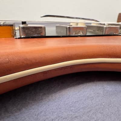 Hofner 173 brown vinyl 1963 OHC - fretjob, pickup rewind & more image 13