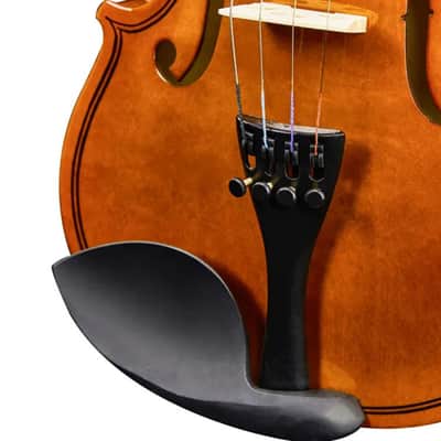 3/4 Beginner Acoustic Violin Kit w/ Case, Bow, Shoulder Rest, Rosin & Strings – Student Starter Set image 4