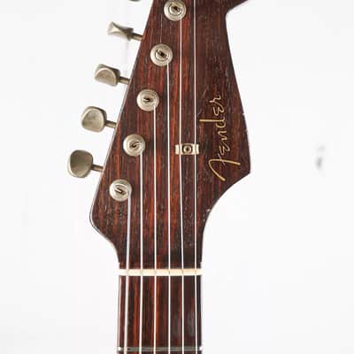 Fender Custom Shop Limited Edition Dual Mag Stratocaster Relic Aged Inca Silver for NAMM 2016 image 4