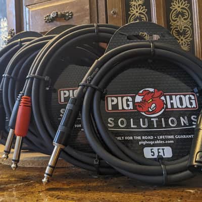 Pig Hog PX-TMXM50 1/4" TRS to XLR Balance Adaptor Cable, 50 Feet image 2