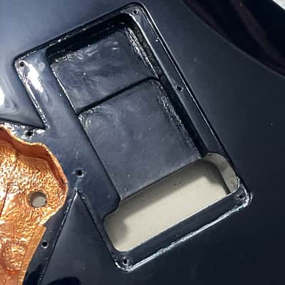 2007 Japan Ibanez RG2570e Prestige Refinished Midnight Blue Guitar Body Edge Pro Tremolo Ready image 14