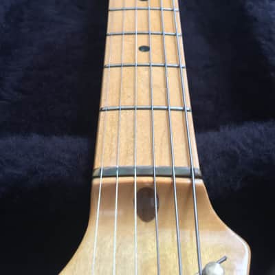 1981 Kramer Pacer Guitar Tobacco Burst "Strat Head" in excellent condition with OHSC image 8