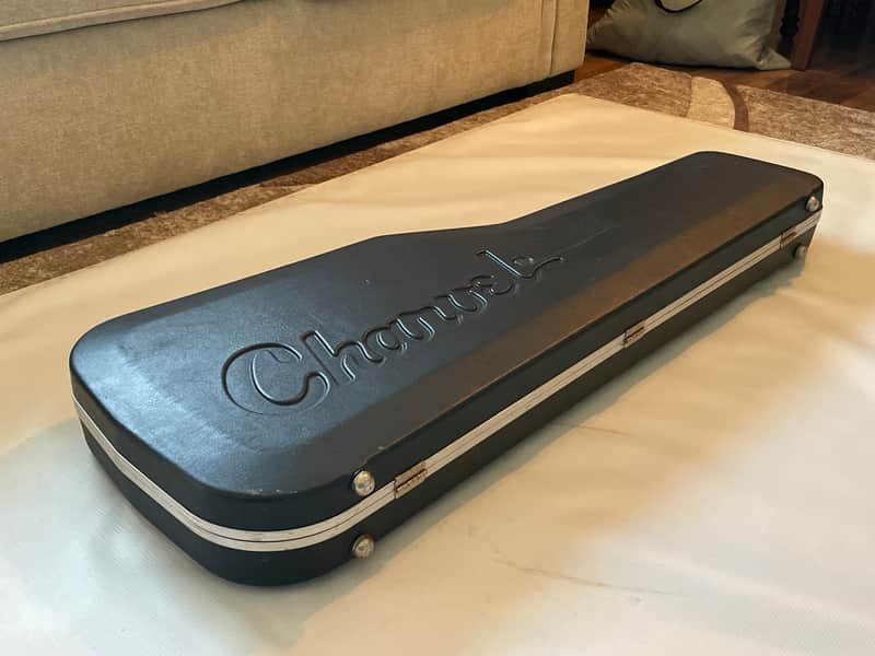 1980's Charvel Predator Model 3DR 88 Black Chainsaw Guitar | Reverb
