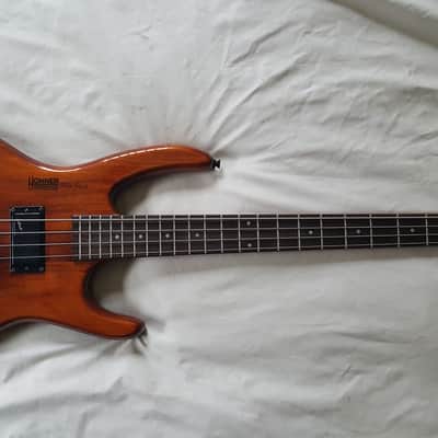 Hohner The Jack Natural Walnut Gloss, 24 frets, Headless, Steinberger Bridge, EMG Active pickups + X image 1