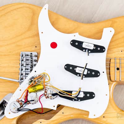 2002 Fender Stratocaster '71 Vintage Reissue ST71-85TX Natural w/ USA Pickups, Japan CIJ image 19