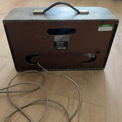 Selmer Truvoice Little Giant — Early 1960s Grey Croc Skin — All Original image 5