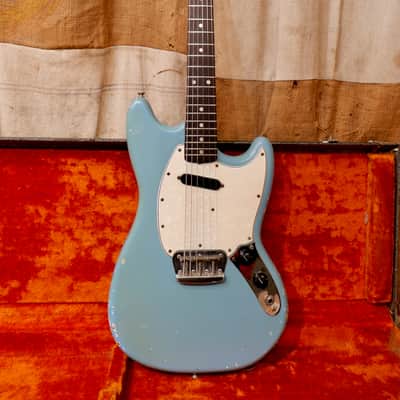 Fender Musicmaster II 1965 - Blue image 12