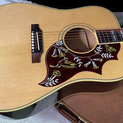 NEW ! Gibson Hummingbird Original - Antique Natural - Stunning Figured Spruce Top - WOW - 4.3 lbs - Acoustic Electric - Authorized Dealer - G07425 image 3
