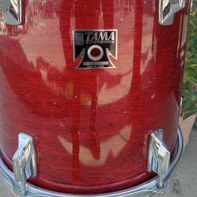 Tama Superstar X-tra Series 13" Tom 1980's - Cherry Wine image 2