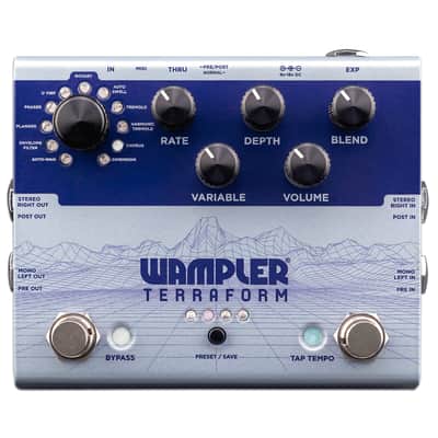 Wampler Terraform Multi-Modulation Guitar Effects Pedal image 1