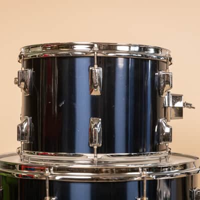 1970s Tama Imperialstar Mars 5LX Midnight Blue Drum Set image 17
