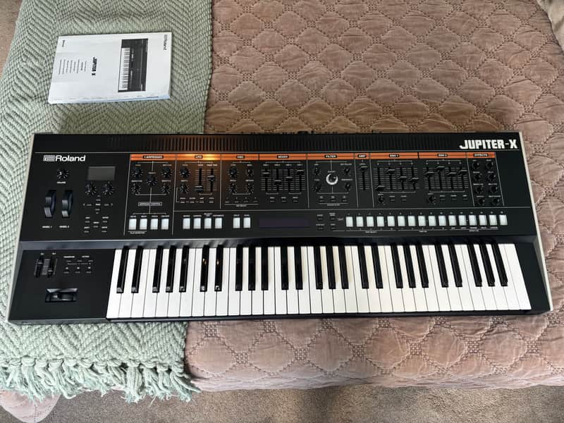 Roland Jupiter-X 61-Key Synthesizer 2019 - Present - Black image 1